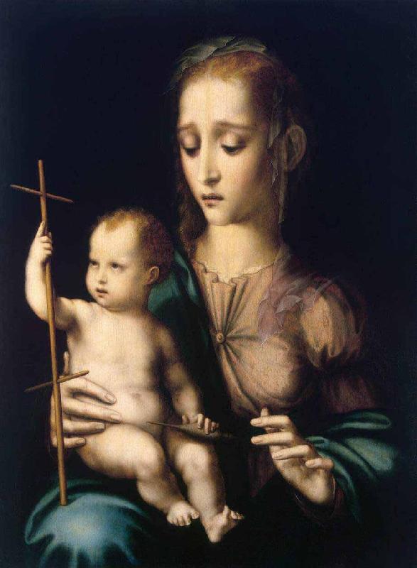 Luis de Morales Madonna with the Child Germany oil painting art